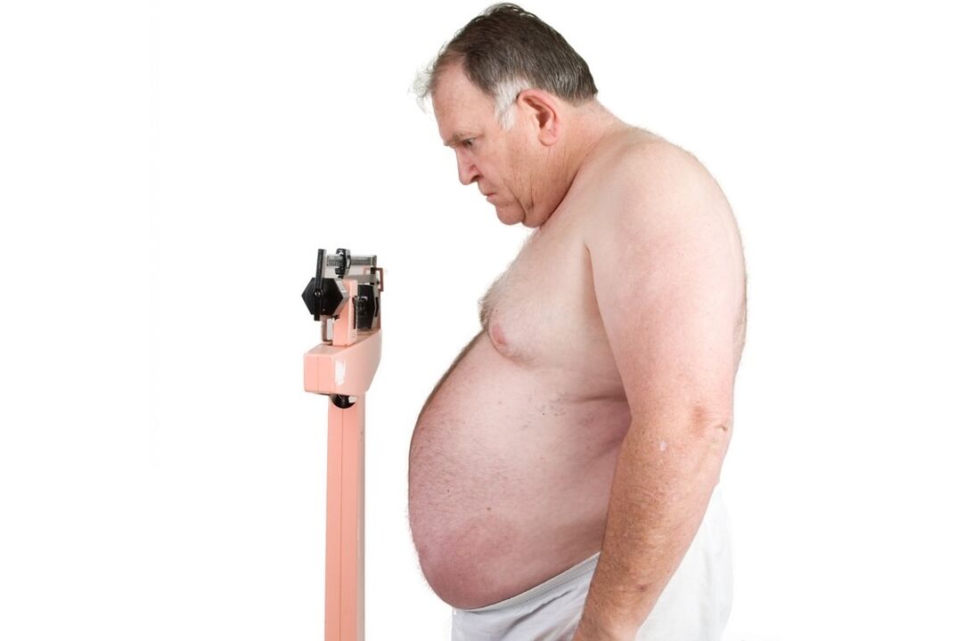 Obesity is the cause of low potency How to increase it naturally